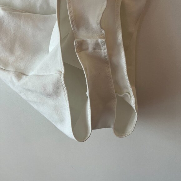 White Low Back Countour Bodysuit - Picture 5 of 5